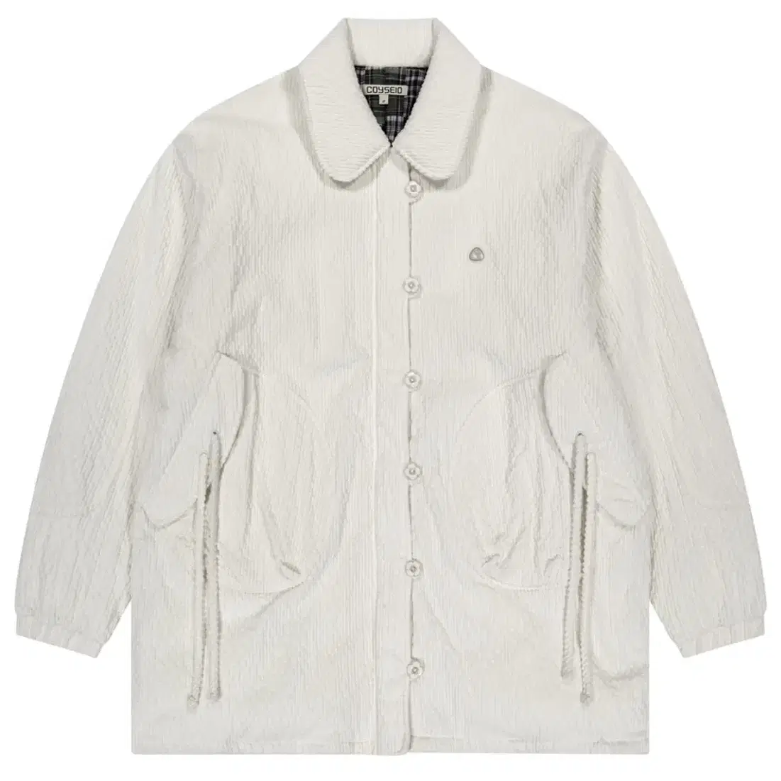 코이세이오 Round Collar Cozy Bomber Ivory