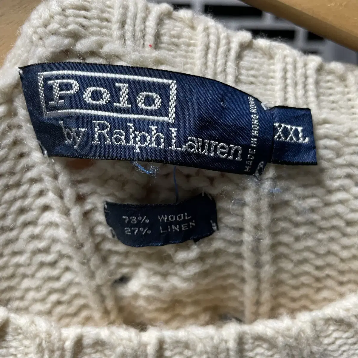 Polo Ralph Lauren 폴로랄프로렌 꽈배기 울 니트