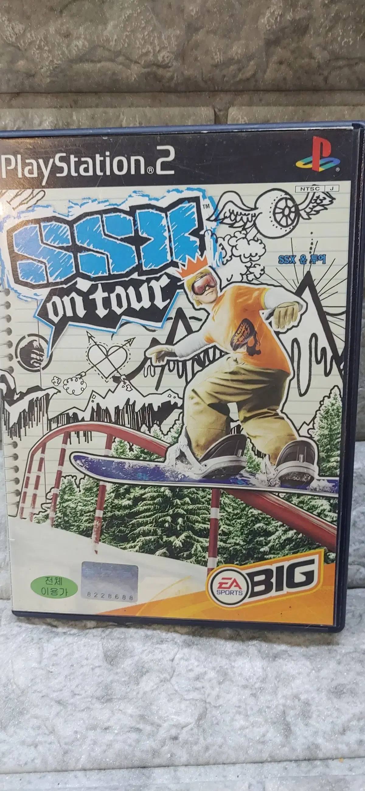 [PS2/중고/정발]  SSX ON TOUR