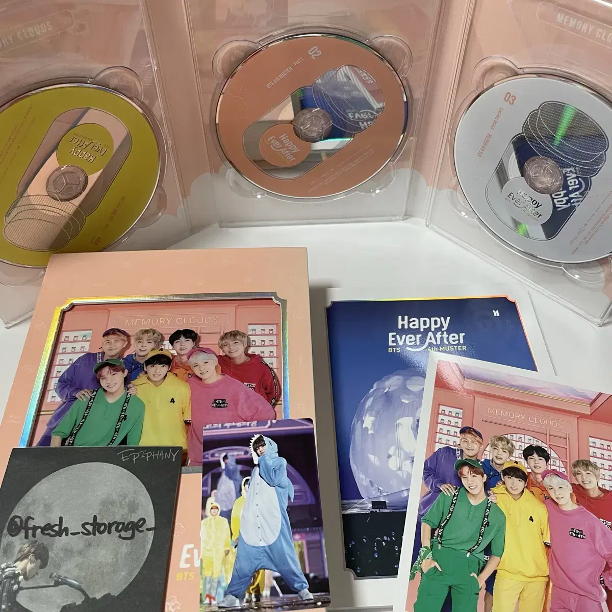 방탄소년단 4기 머스터 디비디 지민 포카 BTS DVD 머사터