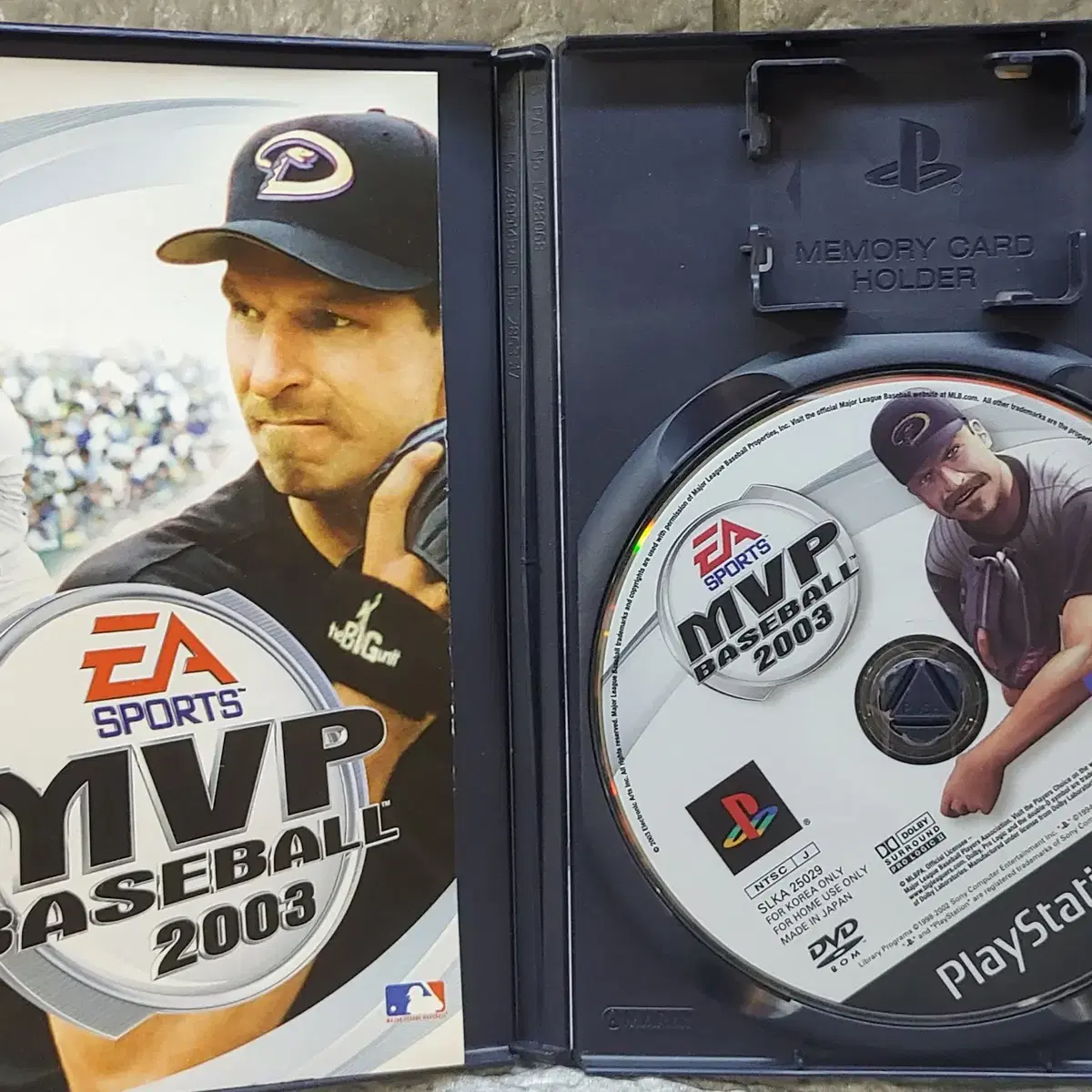 ps2 한국정발 mvp baseball 2003