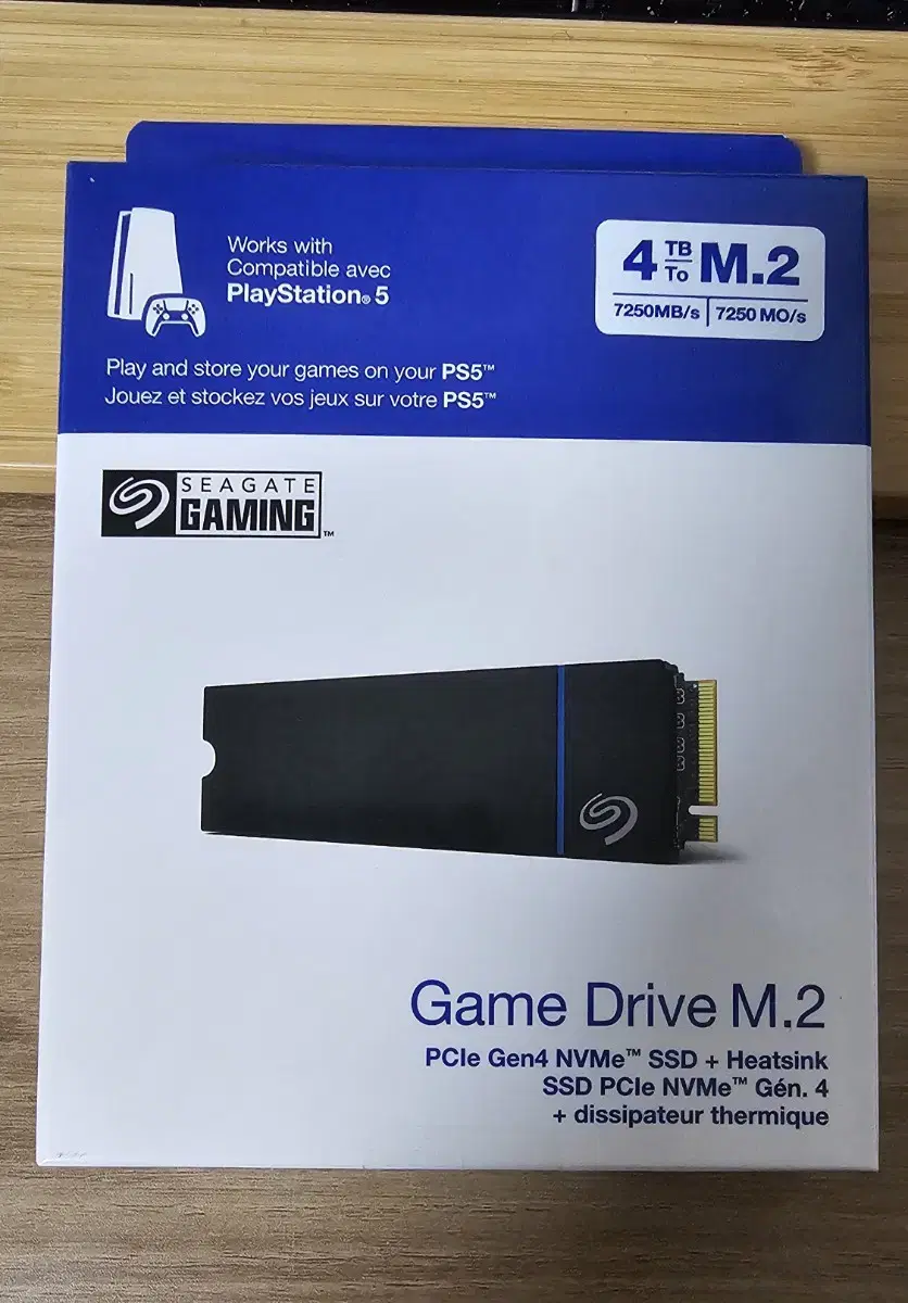 시게이트 GAMING NVME SSD 4TB