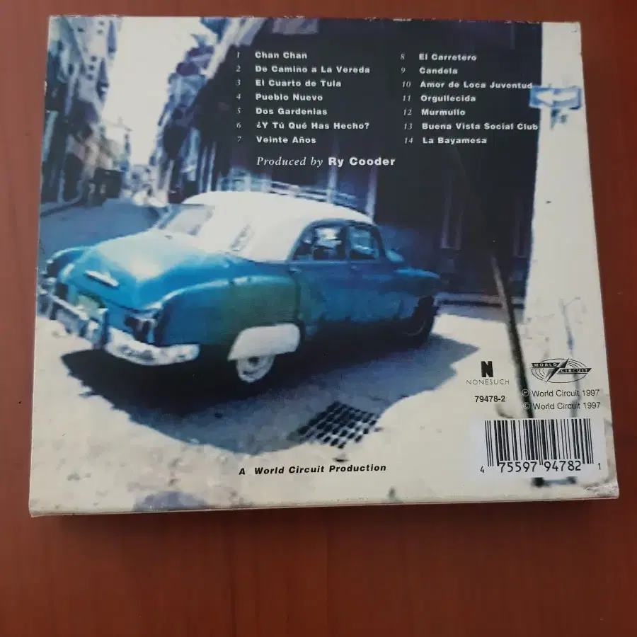 월드뮤직cd Buena Vista Social Club 쿠바음악 라이쿠더