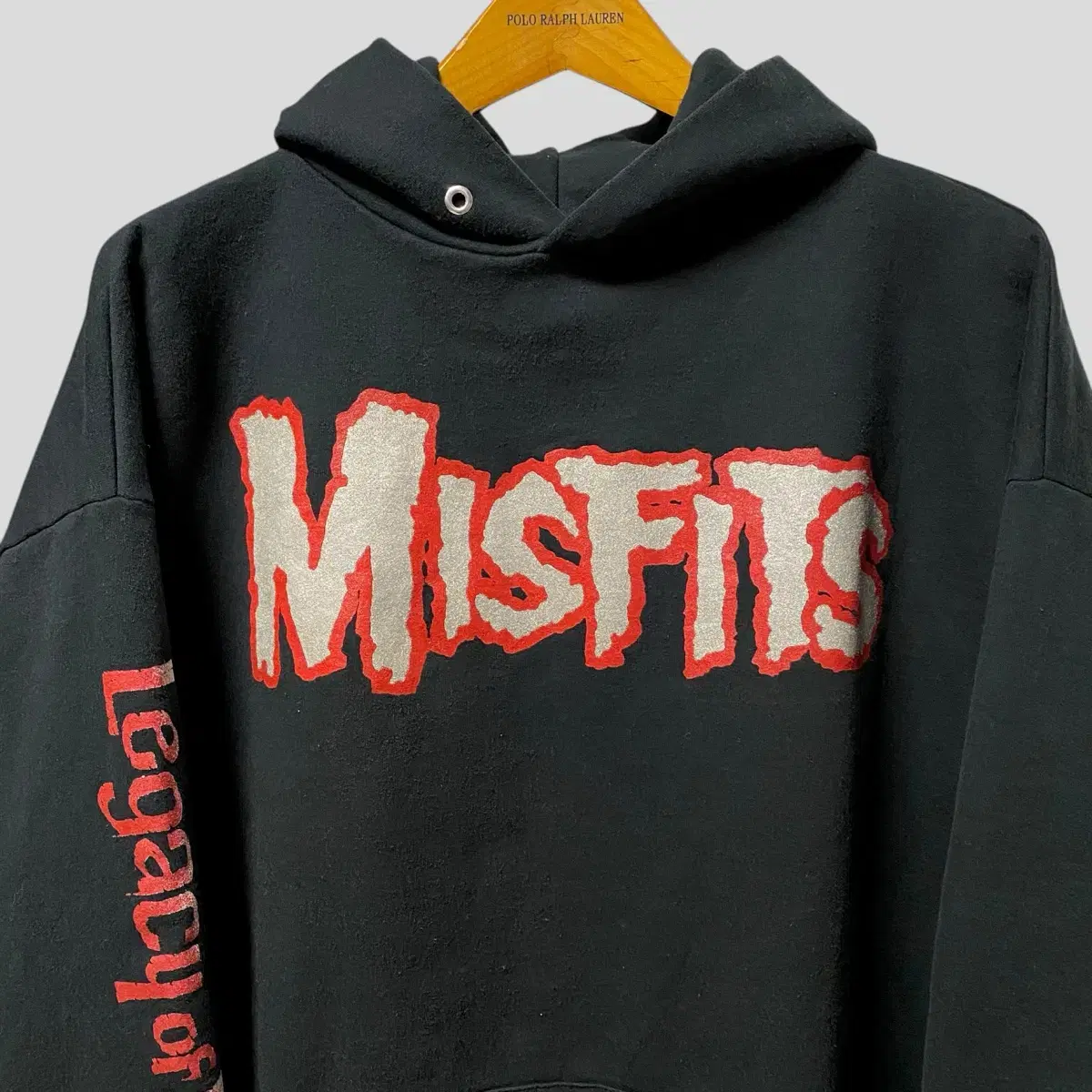 (XL)90s 미스피츠 Misfits 스웨트 후드티셔츠