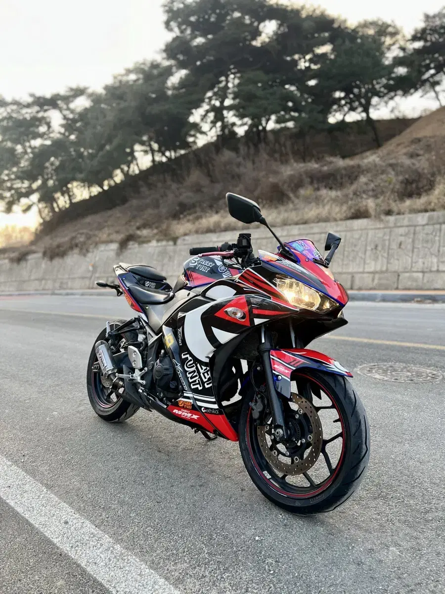 (대차가능) 야마하 YZF-R3 16년식 TTGA 머플러 구변완료9천키로