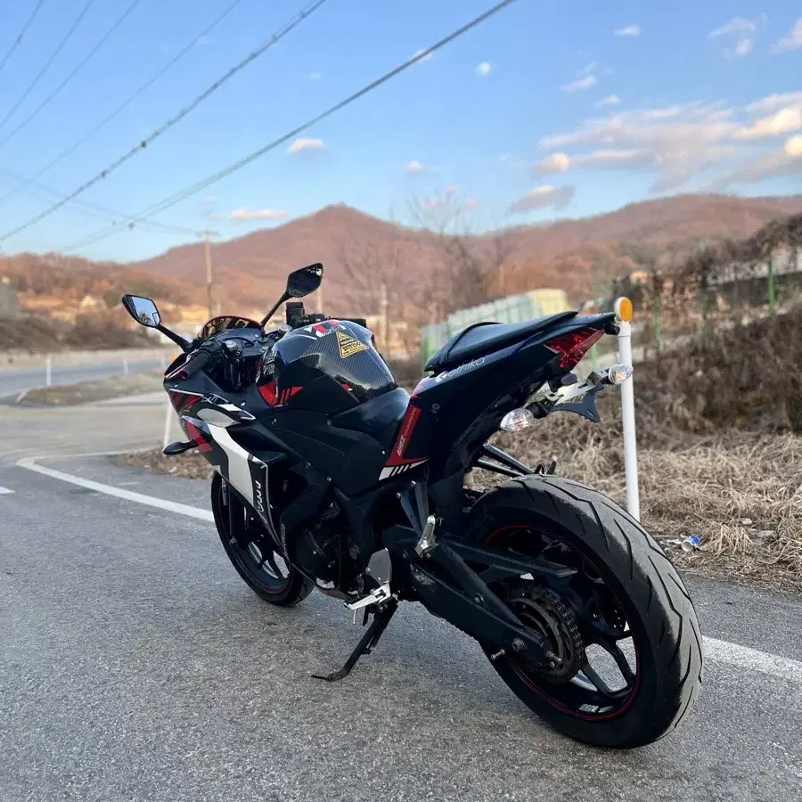 (대차가능) 야마하 YZF-R3 16년식 TTGA 머플러 구변완료9천키로