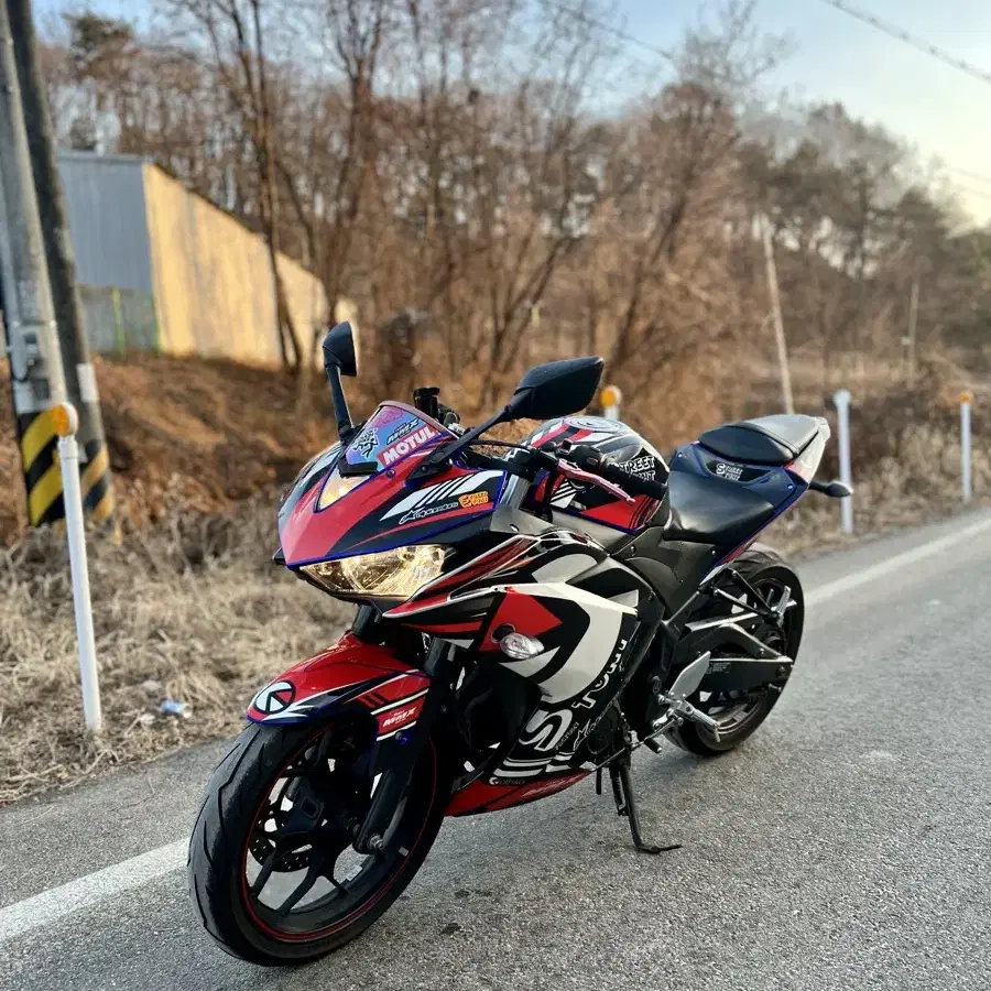 (대차가능) 야마하 YZF-R3 16년식 TTGA 머플러 구변완료9천키로