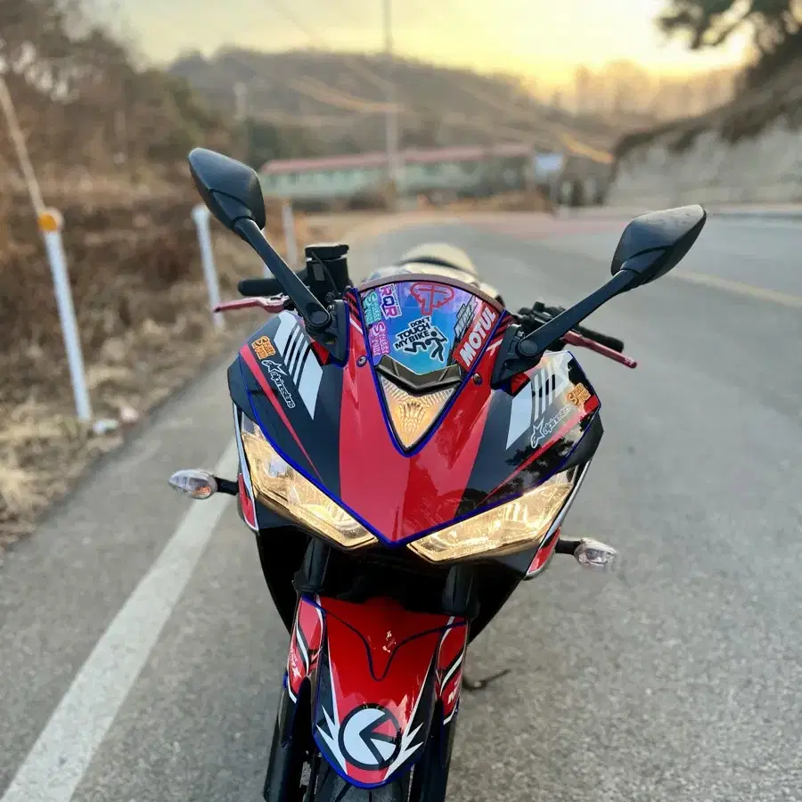 (대차가능) 야마하 YZF-R3 16년식 TTGA 머플러 구변완료9천키로