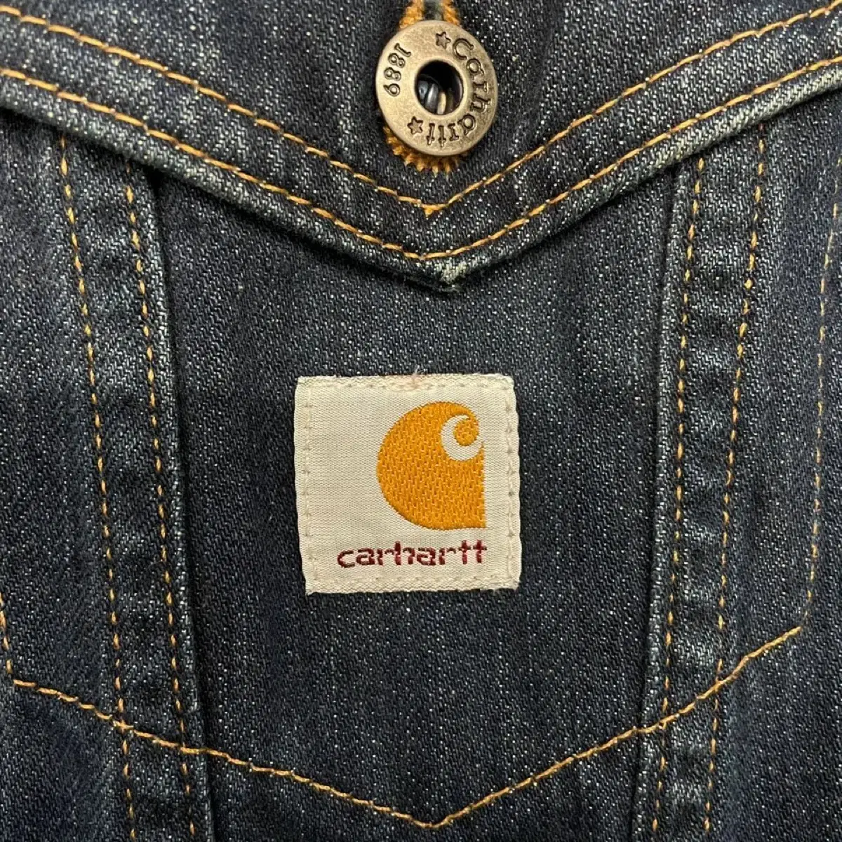 칼하트 carhartt 데님 청자켓 w8425