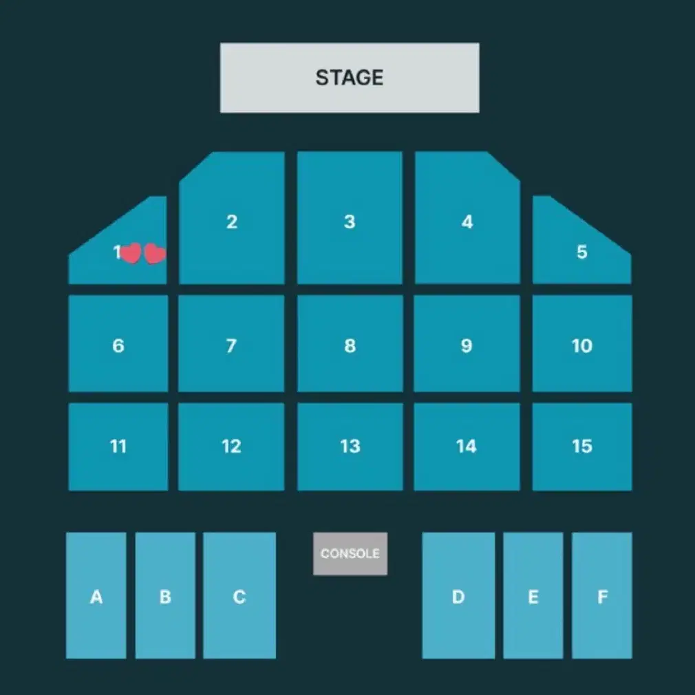 데이식스 부산콘 막콘 1구역 11열 오블