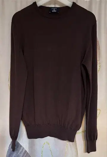 빔즈 F MORGANO 21 게이지 크루넥 니트 퍼플