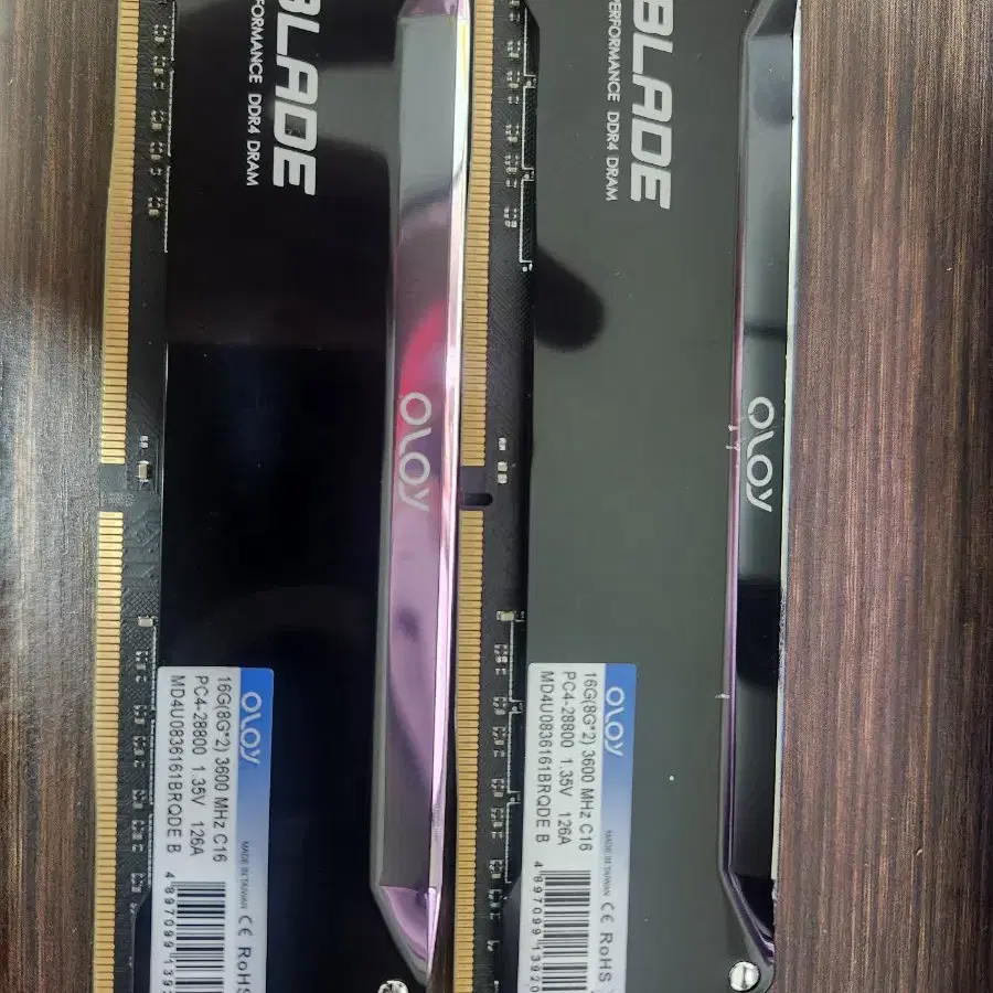 oloy ddr4 3600 8 x 2