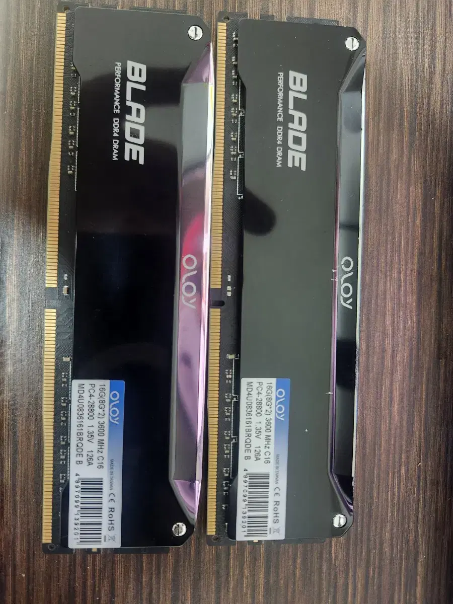 oloy ddr4 3600 8 x 2