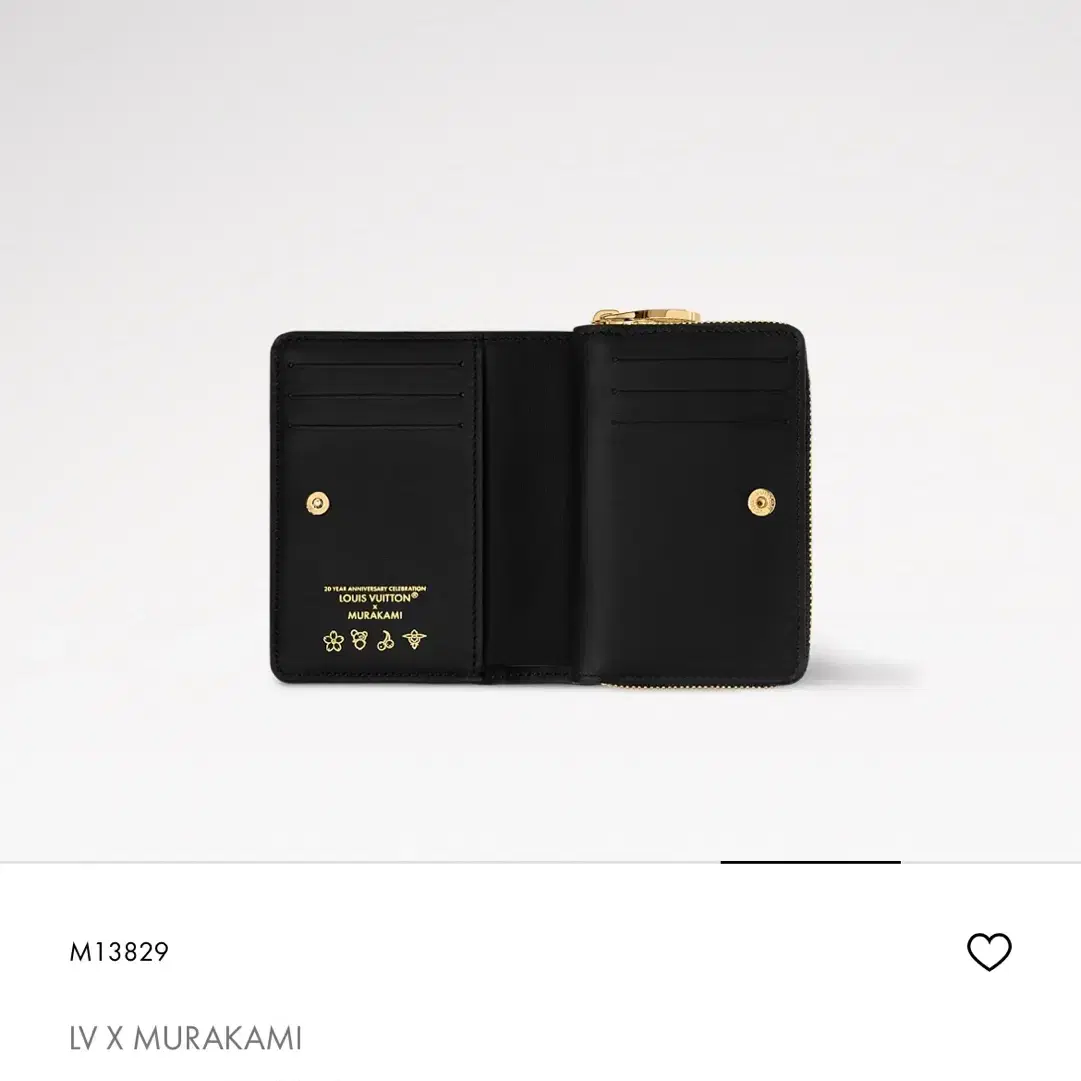 LV x TM 루이비통x무라카미 타카시 20주년 M13829 여성 반지갑