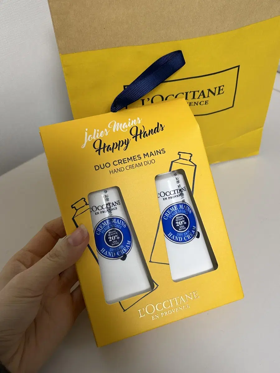 (Unsealed new product) L'Occitane Hand Cream Duo Set