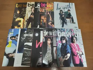 B'z 뉴스레터 be with! 119 ~125호 30주년 기념 방패 등
