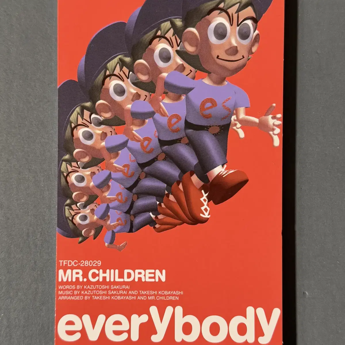 Mr.Children(미스터칠드런)_everybody goes 8cm싱글