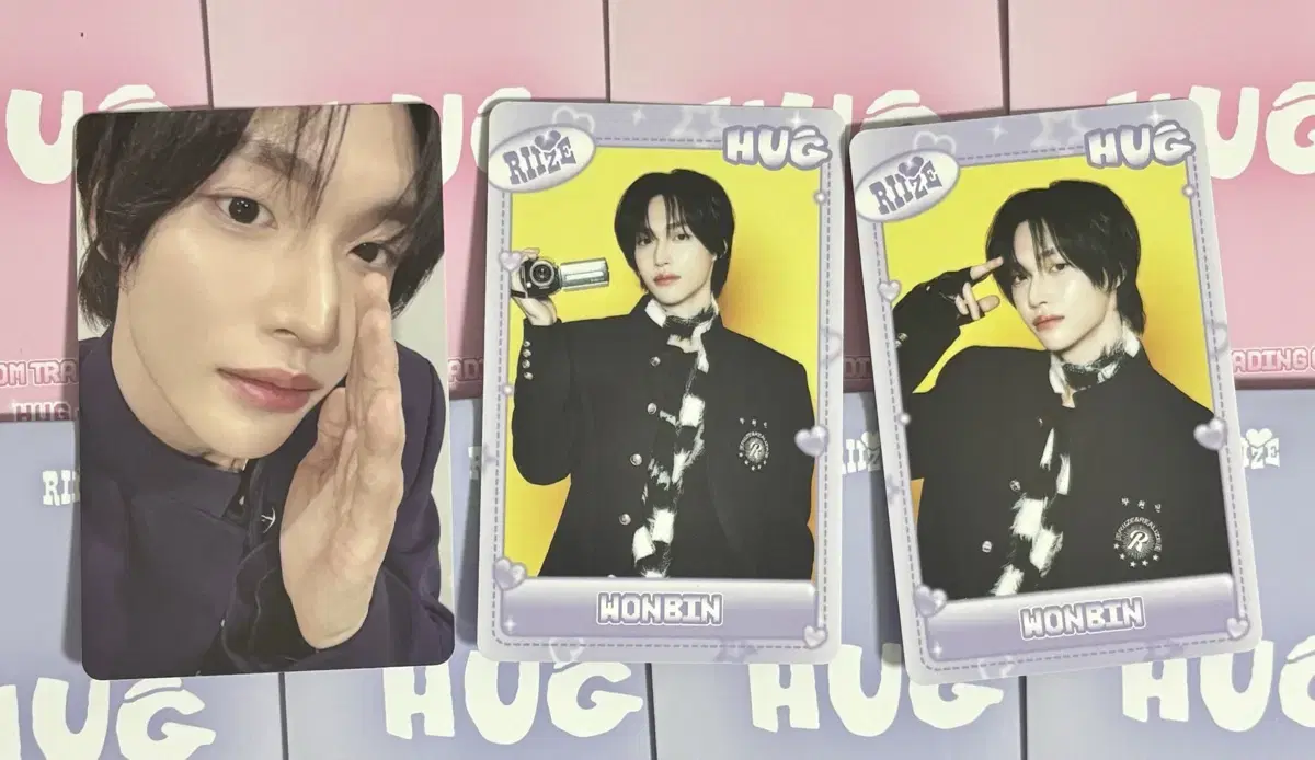 Rize Hug wonbin tc photocard Photo kard