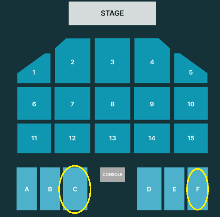 최저가] 데이식스 부산 콘서트 C구역, F구역 단석 양도