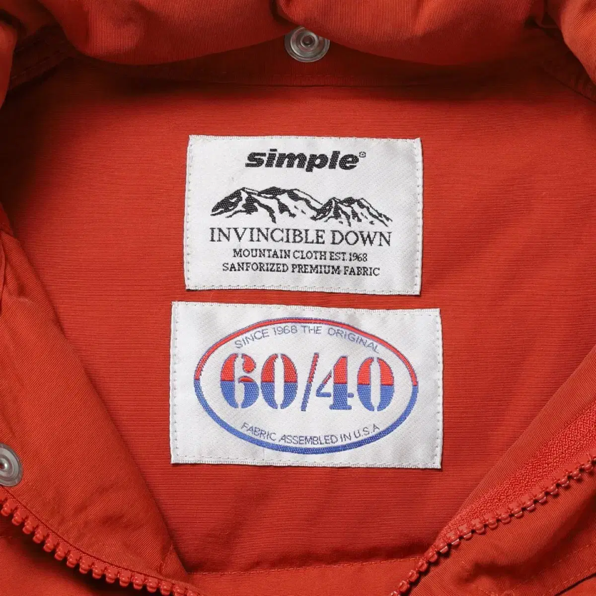 Simple Authentic 60/40 Down Parka