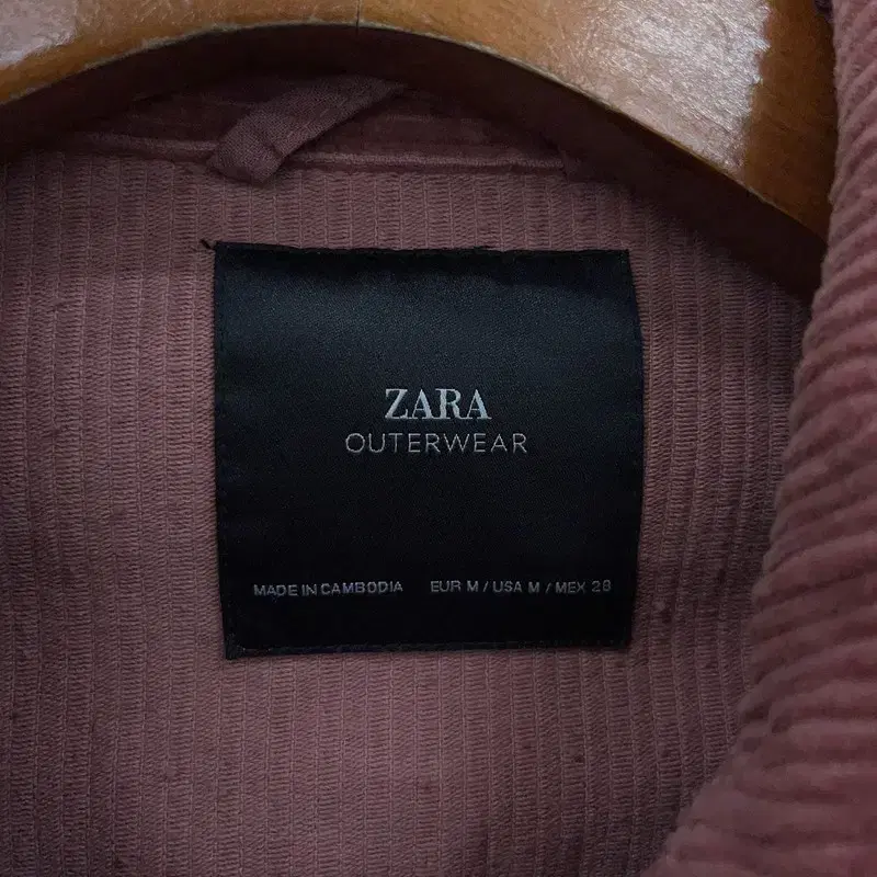 자라 ZARA 오버핏 코듀로이 골덴 자켓 100 C00165