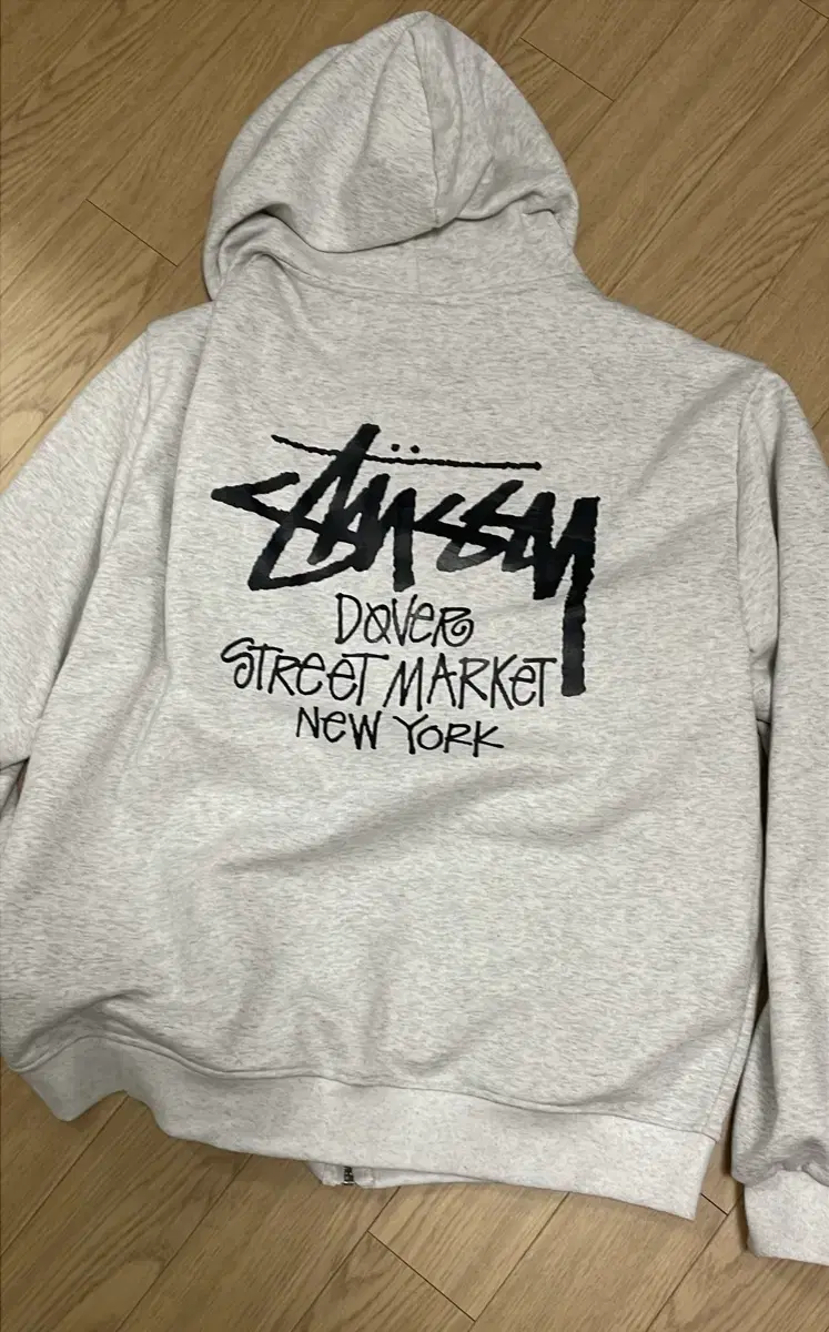 Stussy Stock Dover Street Market New York Hoodie Zip-up Heather