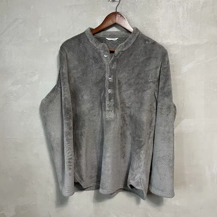 Yohji Yamamoto Henry neck fleece