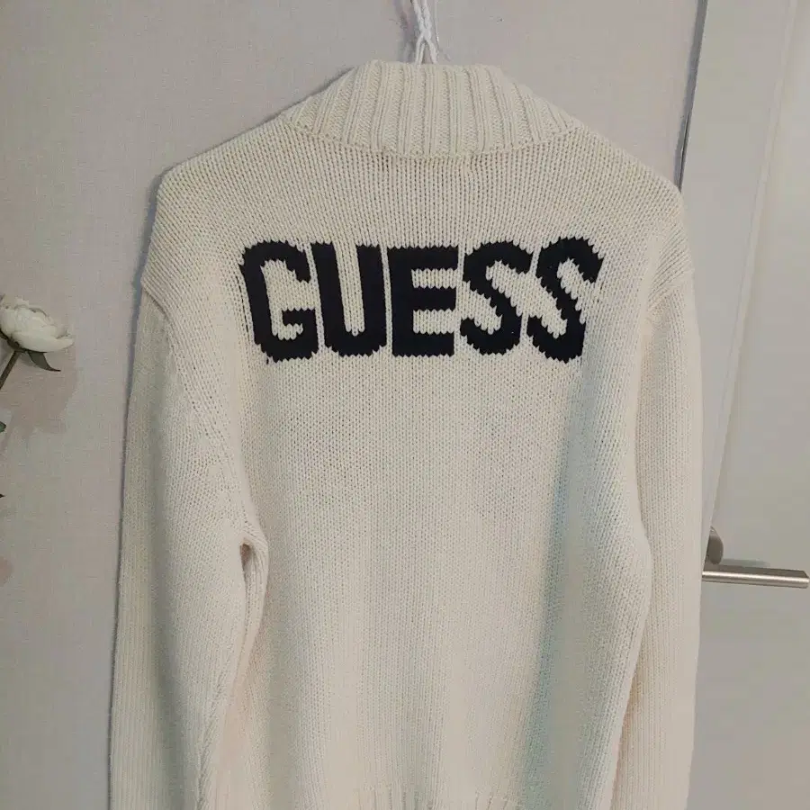 GUESS  JEANS  니트  쟈켓  L