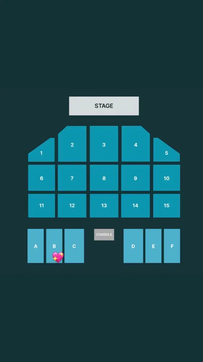 데이식스 전국투어 부산콘 첫콘 B구역 2석