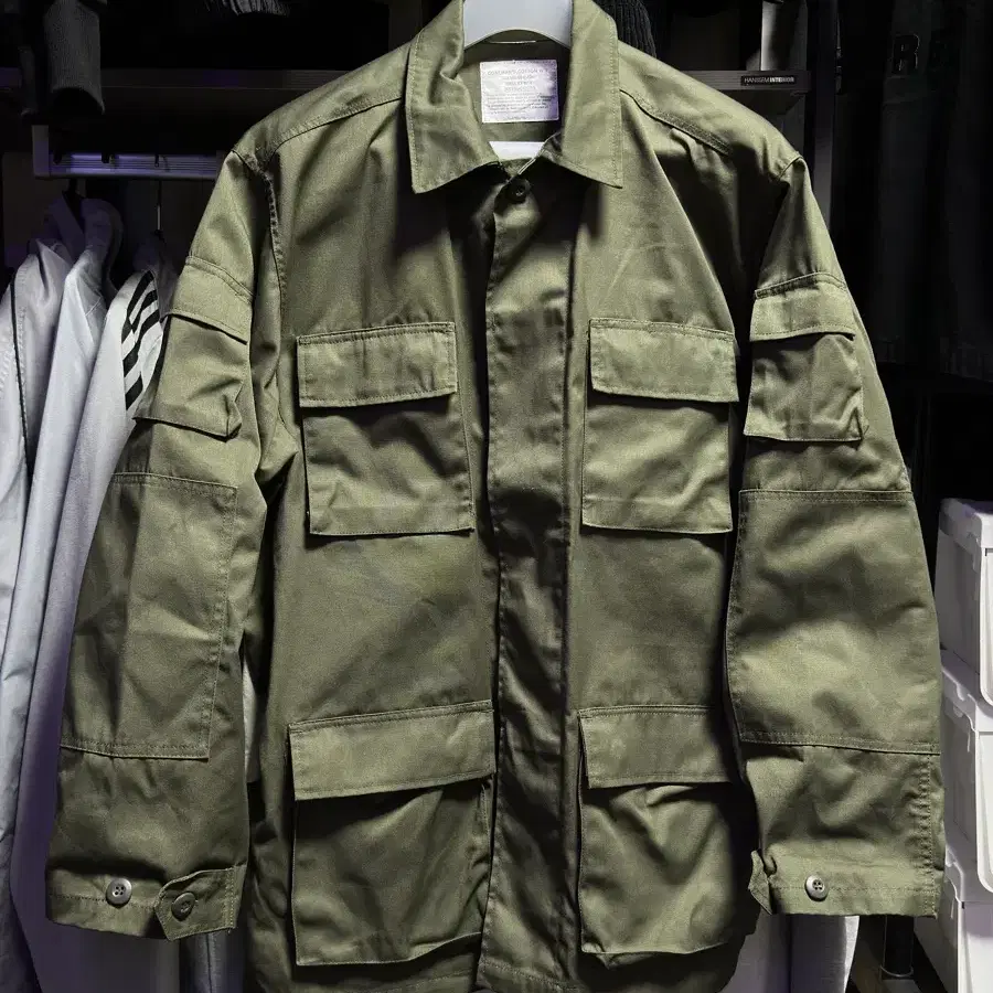 YMCLKY BDU 퍼티그 Jacket - Olive L