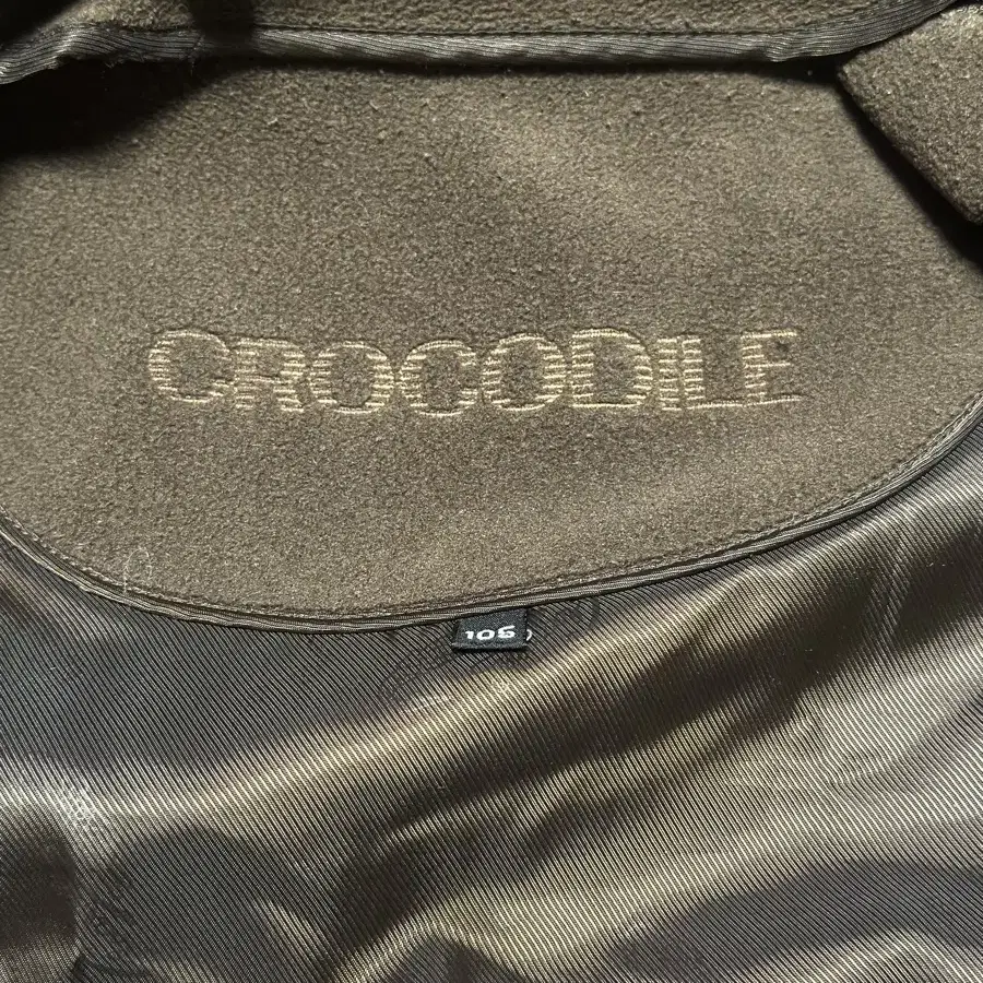 croco dile 오리지널 핸드메이드 스웨이드 자켓