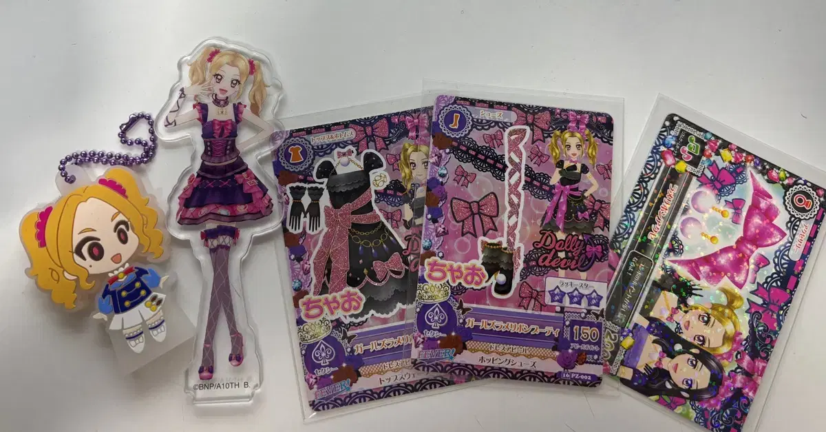 Aikatsu i.m.s. Daichi Nono Bulk sale acrylic Dolly Devil Card, etc.