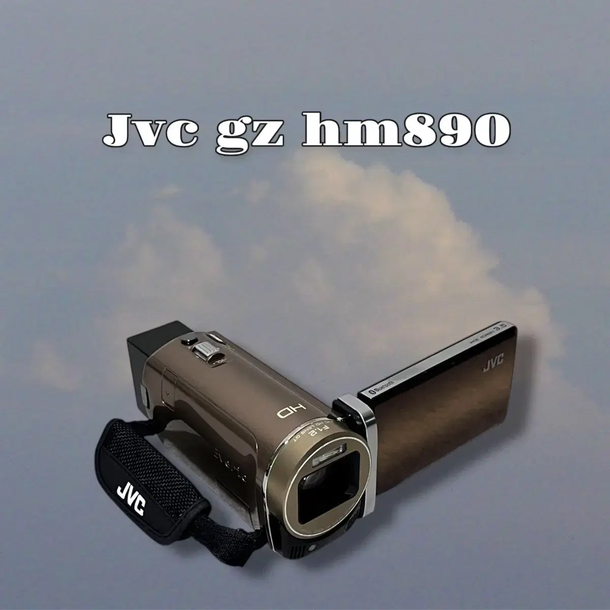 고급모델/ 희귀매물/ jvc hm890 골드 빈티지 캠코더