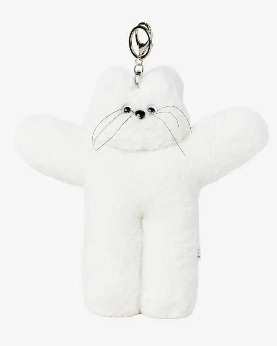 Lelbo Brown Tofu Cat Oversized doll Keyring