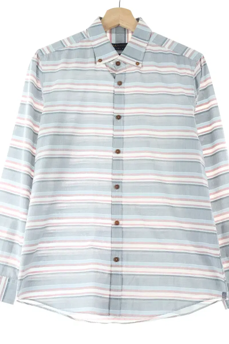 (M) Jil Stuart Shirt Southern Small Damage Stripe-1120E