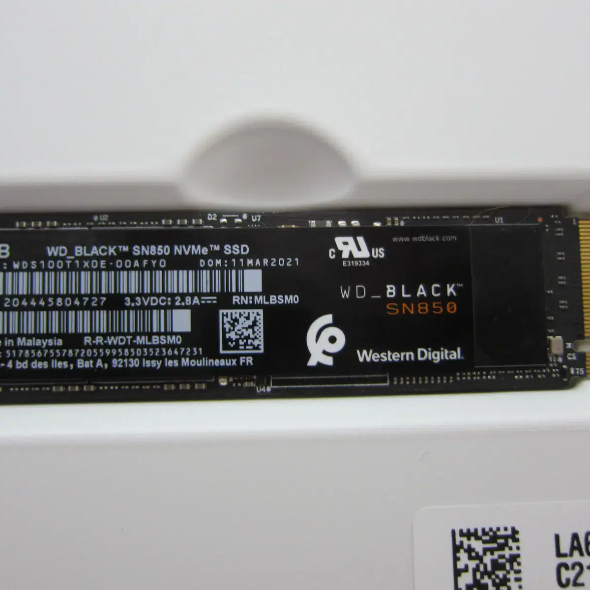 WD BLACK SN850 M.2 NVMe 1TB (AS 26년 3월)