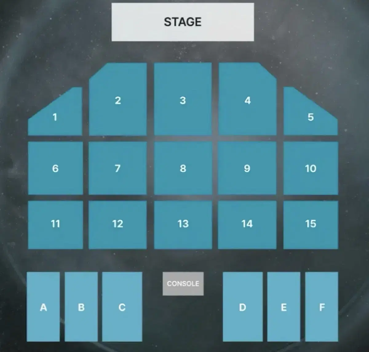 데이식스콘서트 부산콘 막콘 3구역 8열