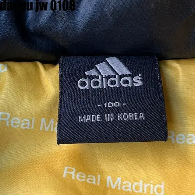 100 ADIDAS JUMPER 아디다스 패딩 점퍼 레알