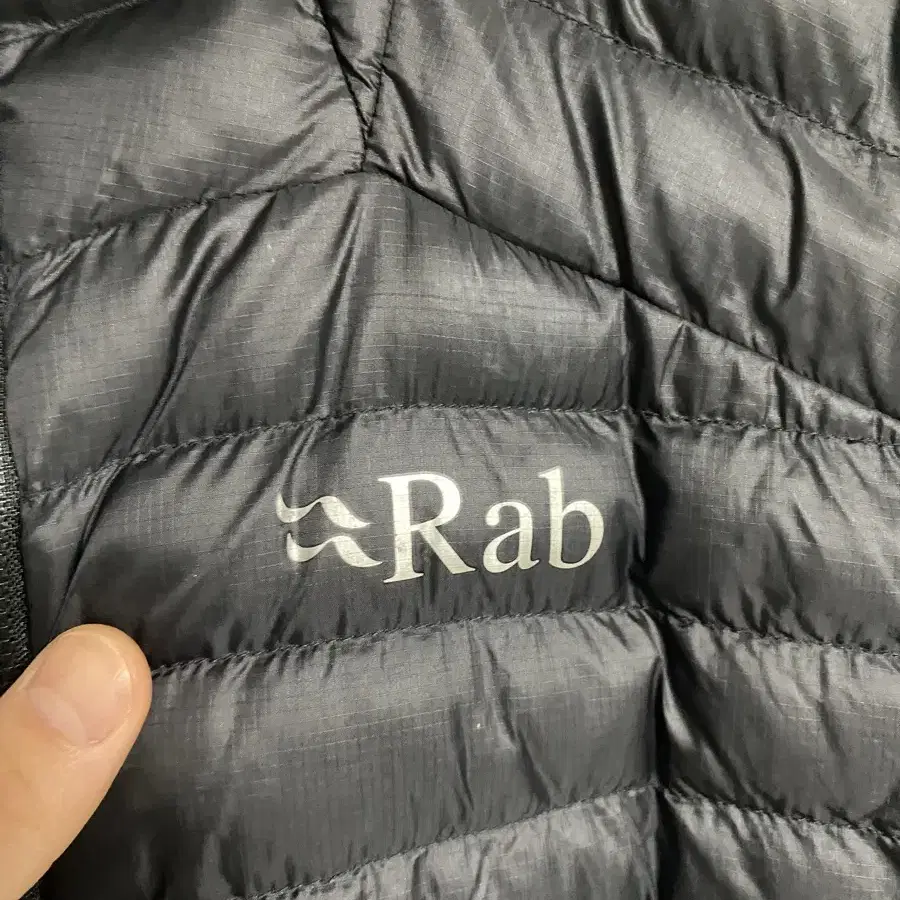 Rab 마이크로라이트 블랙 uk M jp L