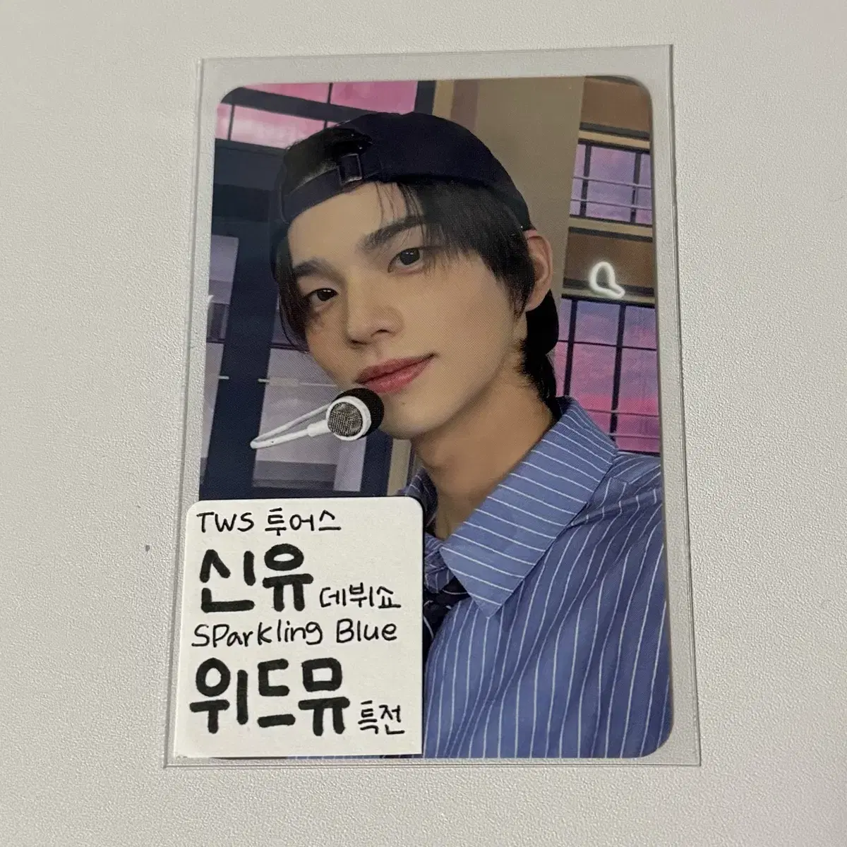 tws TWS Shin Yu Debut Show with muu pre-order benefit photocard WTS