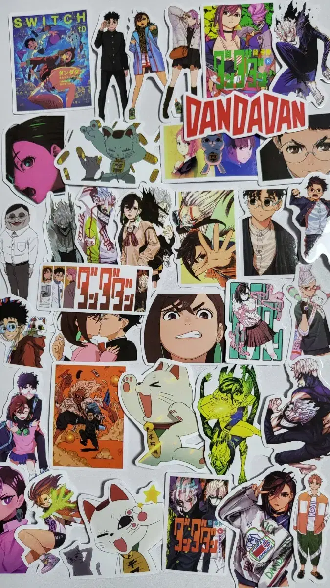 Dan Dan Color Sticker Okarun Ani-Incut Takakura Ken Ayase Momo Enzoji Waterproof Sticker