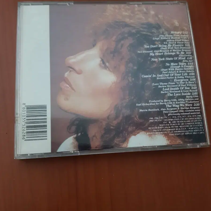 Barbra Streisand 올드팝씨디 OldpopCd 팝시디