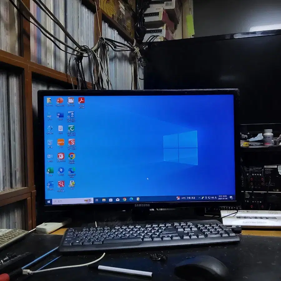 (23) 컴퓨터  i7 3770 16GB (모니터 TV 오디오 앰프