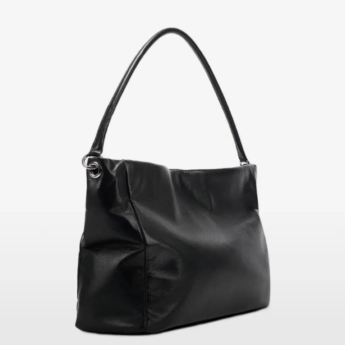 Dainit Leather Bag DEINET LEATHER BIG BAG IN BLACK