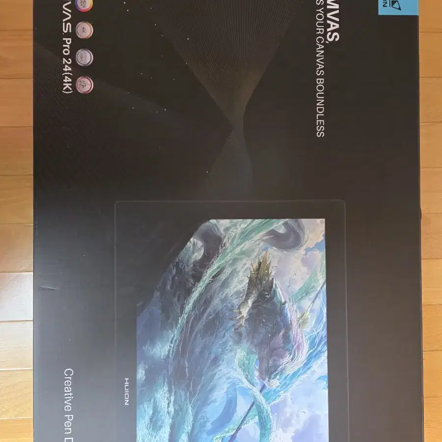 휴이온 HUION KAMVAS PRO 24 4K 액정타블렛