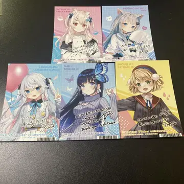 VTuber 일러스트레이터 애니메이터 혜택 브로마이드 전 세트