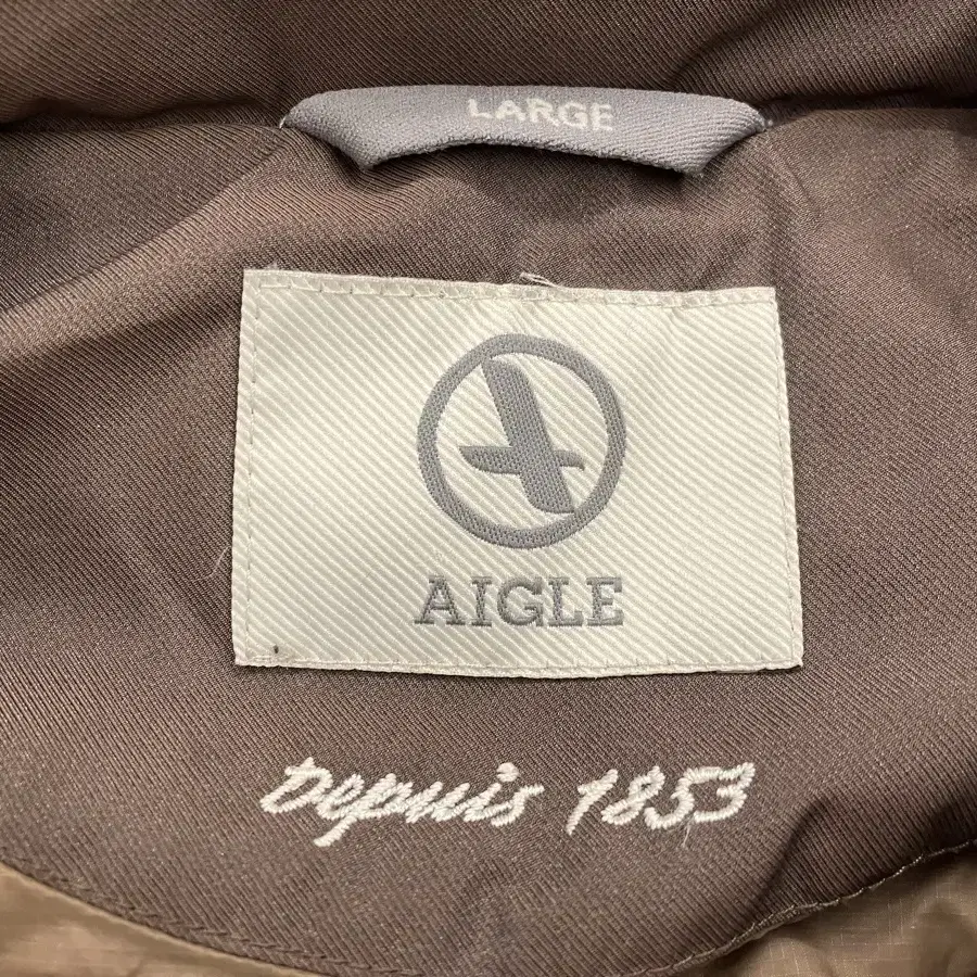 2 에이글(AIGLE) 오리컬 패딩 L(90)