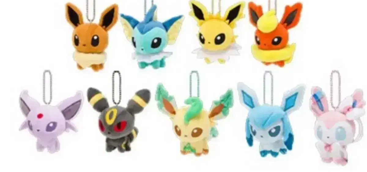 포켓몬스터 포켓몬 돌즈 이브이즈 pokemon dolls 님피아  블래키