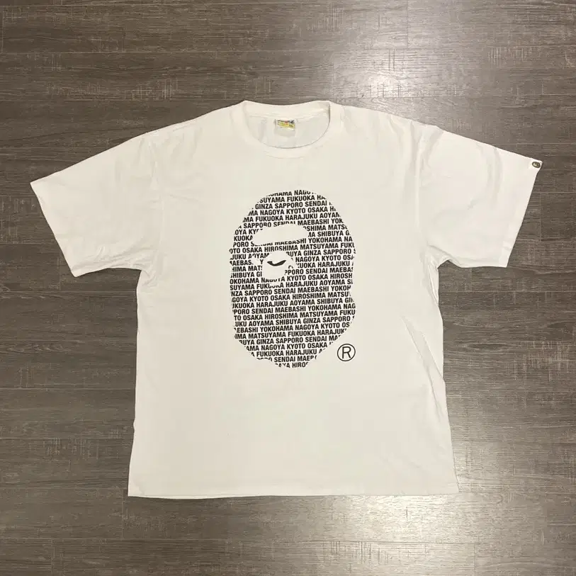 베이프 헤드 재팬 티셔츠 XXL BAPE