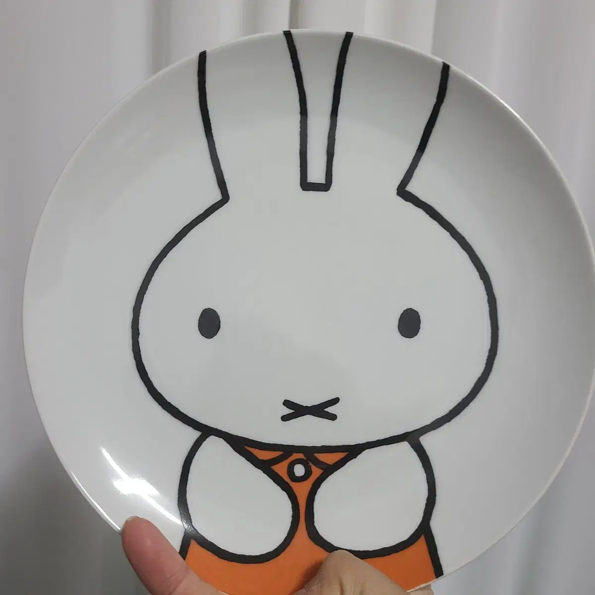 미피 miffy 토끼 플라이트 접시 얼굴 굿즈 캐릭터 빈티지 소품 식기